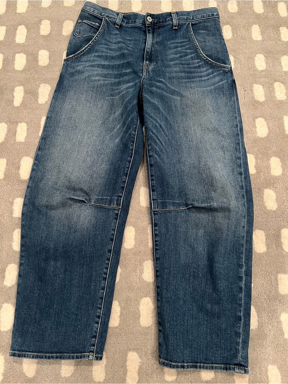 Nili Lotan Emerson  Denim Jeans in Blue Wash